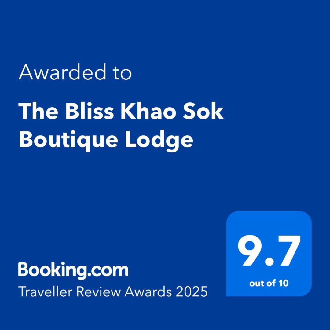 The Bliss Khao Sok Boutique Lodge Khao Sok National Park Екстер'єр фото